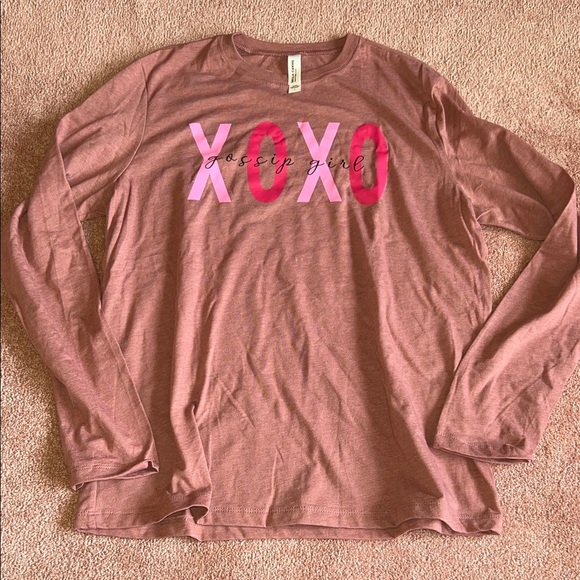 Bella Canvas Tops - Bella Canvas Heather CVC Shirt in Pink